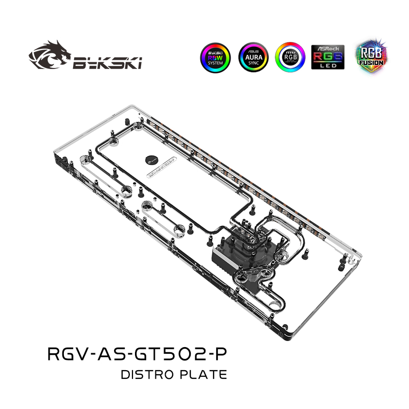 Distro Plate Ddc Pump Combo - Bykski Acrylic Distro Tấm/Hội Đồng Hồ