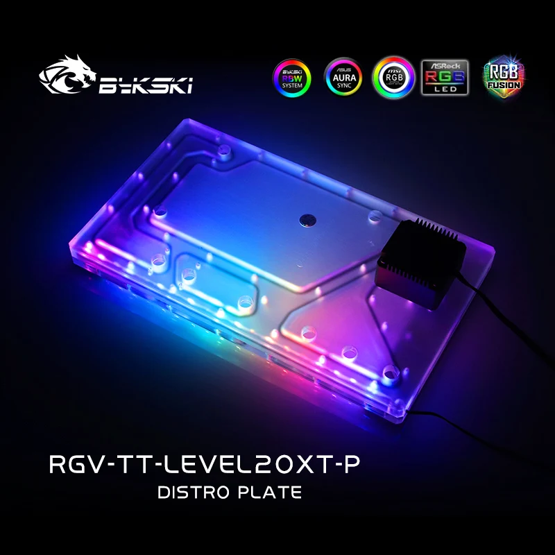 Bykski RGV-TT-LEVEL20XT-P Acry - đánh giá và giá Distro Plate Ddc Pump Combo