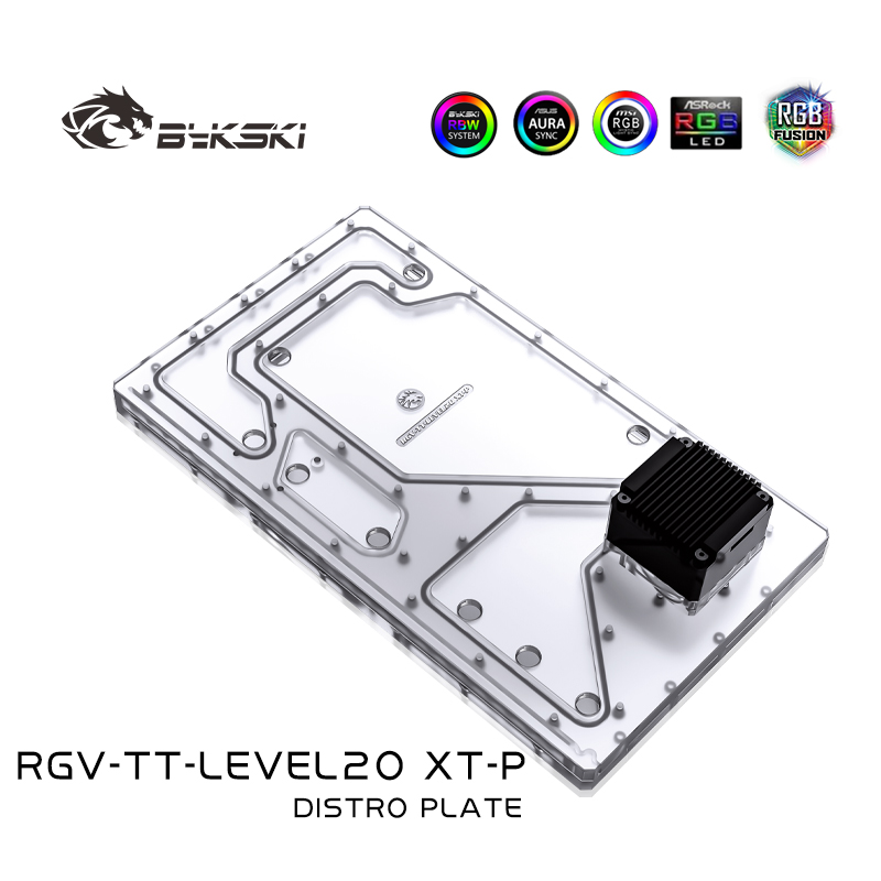 Bykski RGV-TT-LEVEL20XT-P Acry - đánh giá và giá Distro Plate Ddc Pump Combo