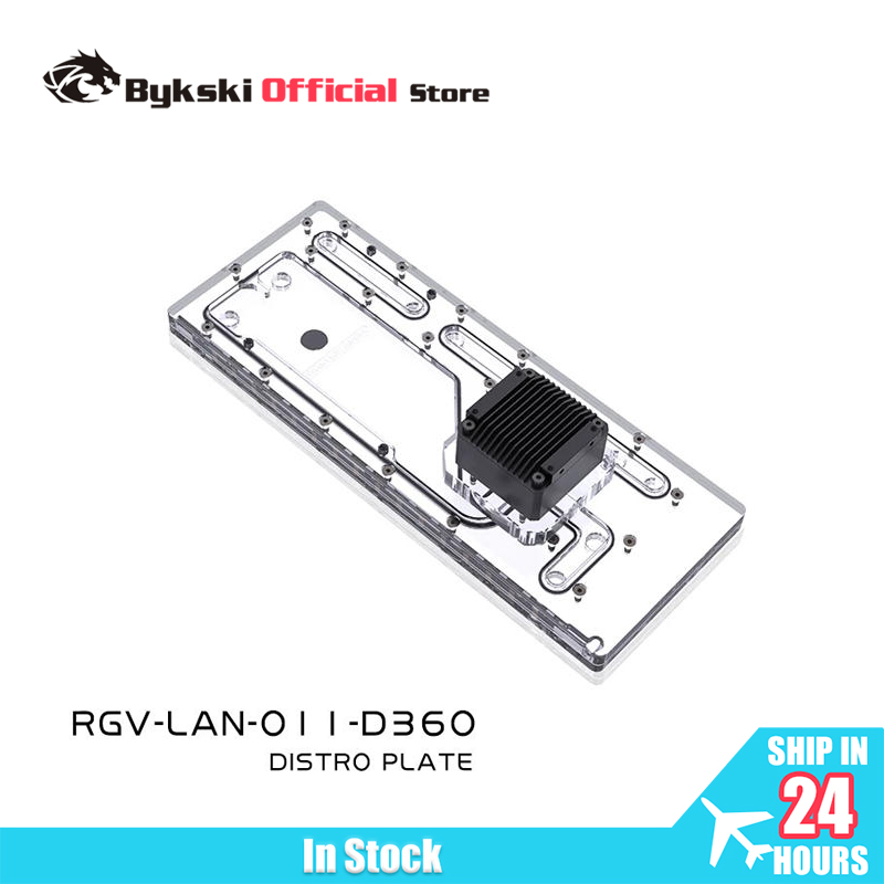 BYKSKI Distro Plate Acrylic Bo - đánh giá và giá Distro Plate Ddc Pump Combo