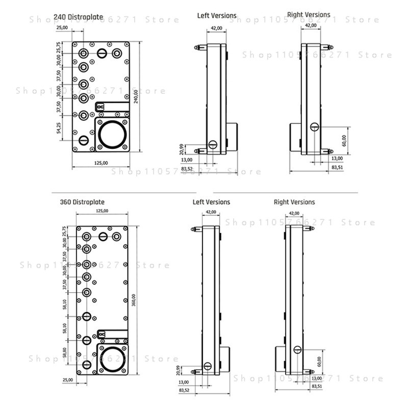 Alphacool Core Distro Plate 24 - đánh giá và giá Integrated Pump Reservoir Distro Plate