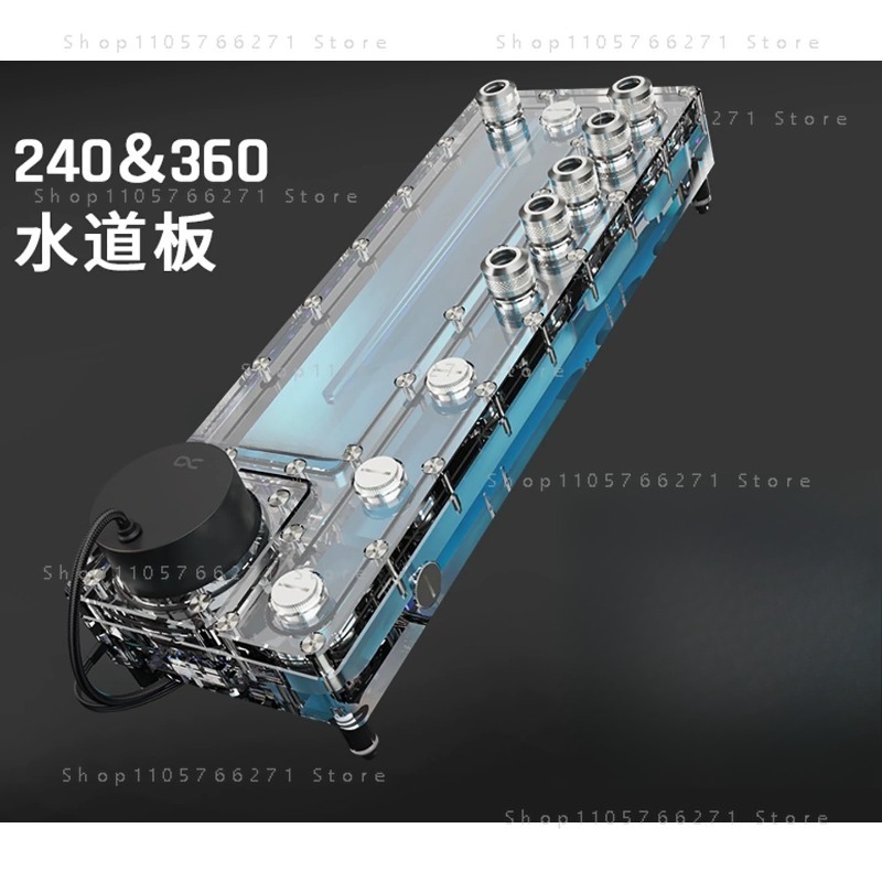 Alphacool Core Distro Plate 24 - đánh giá và giá Integrated Pump Reservoir Distro Plate