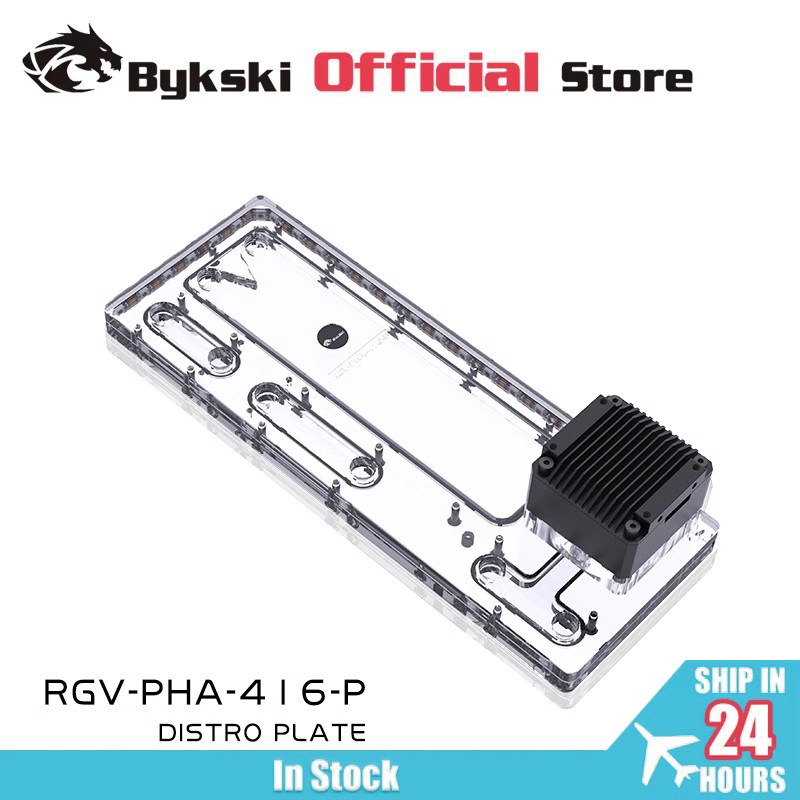 BYKSKI RGV-PHA-416-P Acrylic T - đánh giá và giá Distro Plate Ddc Pump Combo