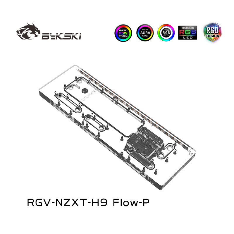 Bykski RGV-NZXT-H9 FIow-P Acry - đánh giá và giá Distro Plate Ddc Pump Combo