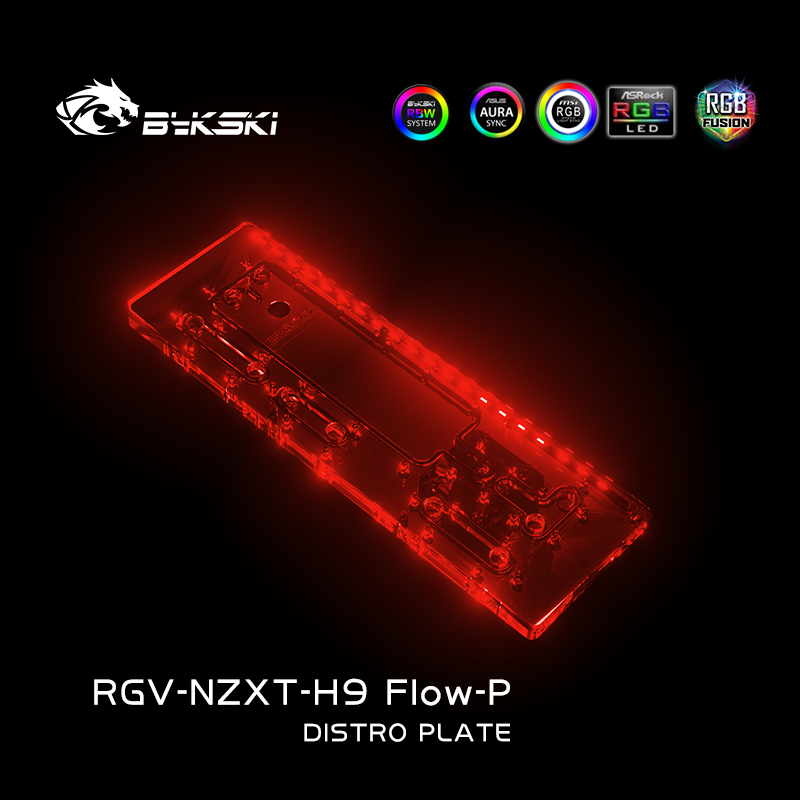 Bykski RGV-NZXT-H9 FIow-P Acry - đánh giá và giá Distro Plate Ddc Pump Combo