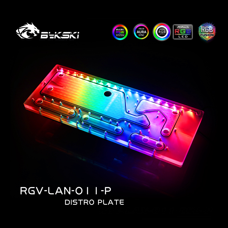BYKSKI RGV-LAN-O11-P Acrylic B - đánh giá và giá Distro Plate Ddc Pump Combo