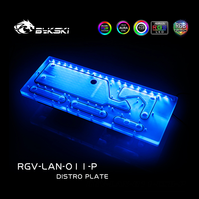 BYKSKI RGV-LAN-O11-P Acrylic B - đánh giá và giá Distro Plate Ddc Pump Combo