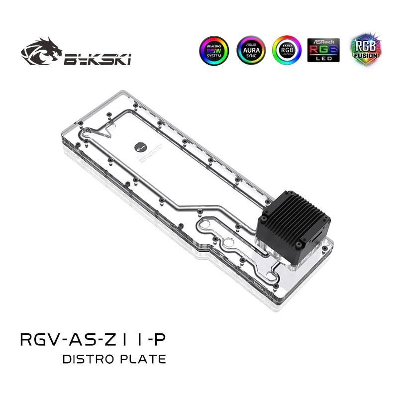 BYKSKI RGV-AS-Z11-P Acrylic Ta - đánh giá và giá Distro Plate Ddc Pump Combo