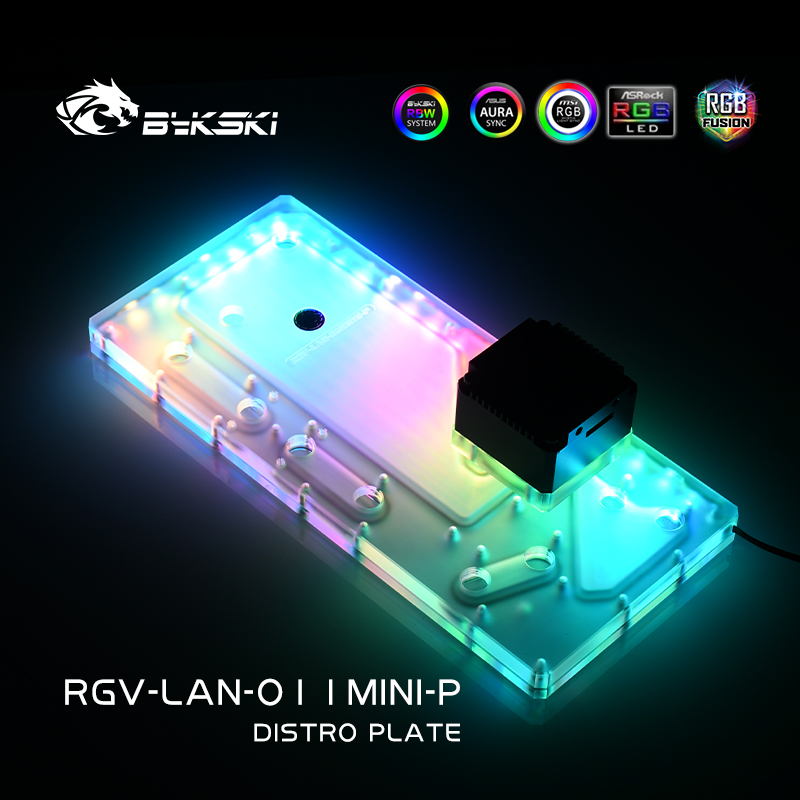 BYKSKI Water Cooling System Wa - đánh giá và giá Distro Plate Ddc Pump Combo