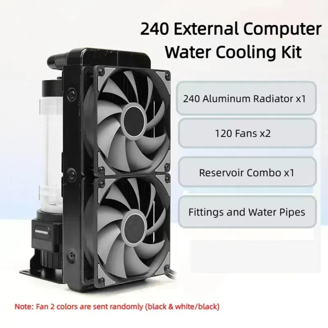 Computer external water Coolin - đánh giá và giá External Radiator Water Cooling Kit