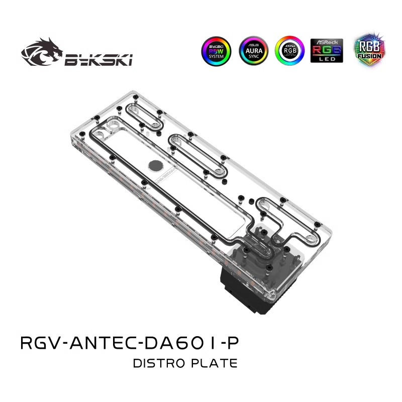 BYKSKI Acrylic Waterway Board  - đánh giá và giá Distro Plate Ddc Pump Combo