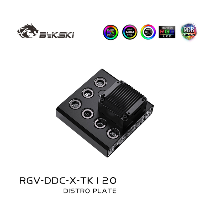 Bykski RGV-DDC-X-TK120/240 / A - đánh giá và giá Distro Plate Ddc Pump Combo