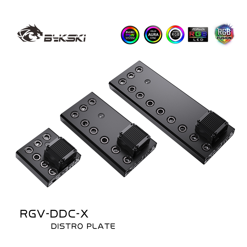 Bykski RGV-DDC-X-TK120/240 / A - đánh giá và giá Distro Plate Ddc Pump Combo