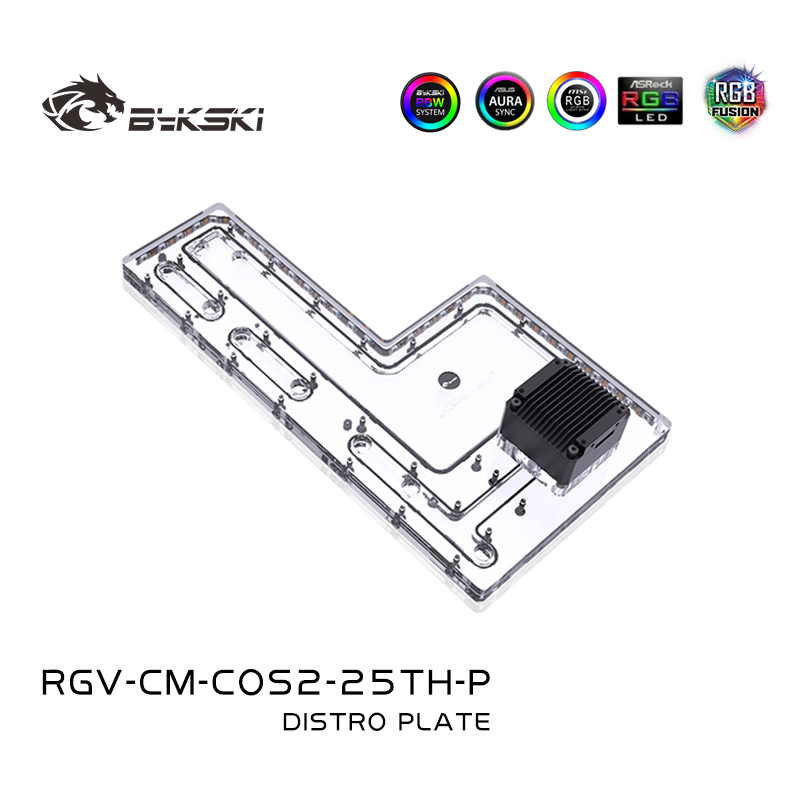 BYKSKI RGV-CM-COS2-25TH-P Acry - đánh giá và giá Distro Plate Ddc Pump Combo
