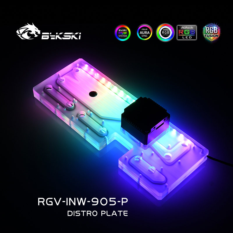 Bykski RGV-INW-905-P Acrylic D - đánh giá và giá Distro Plate Ddc Pump Combo