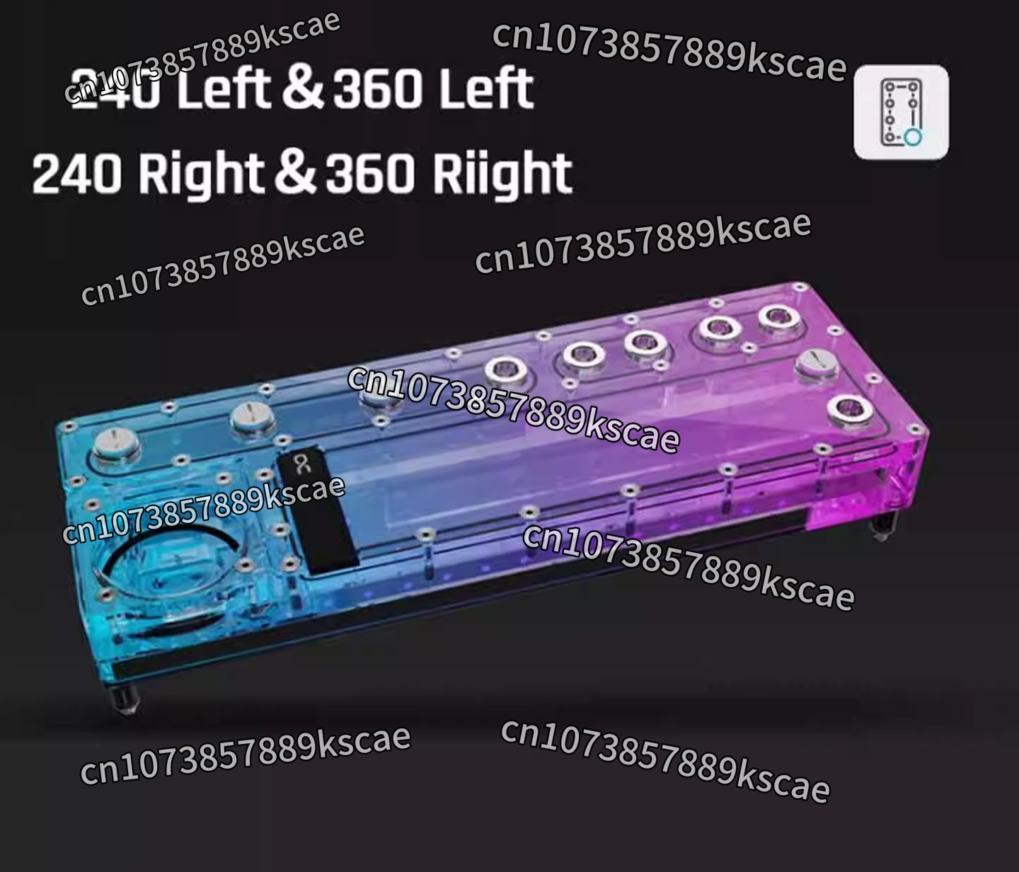Alphacool Core Distro Plate 24 - đánh giá và giá Integrated Pump Reservoir Distro Plate