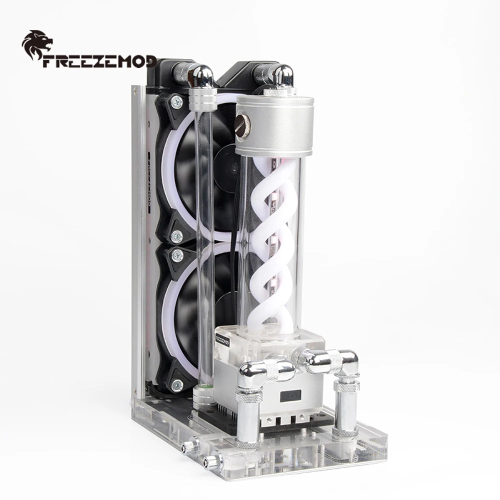 FREEZEMOD External Laptop Wate - đánh giá và giá External Radiator Water Cooling Kit