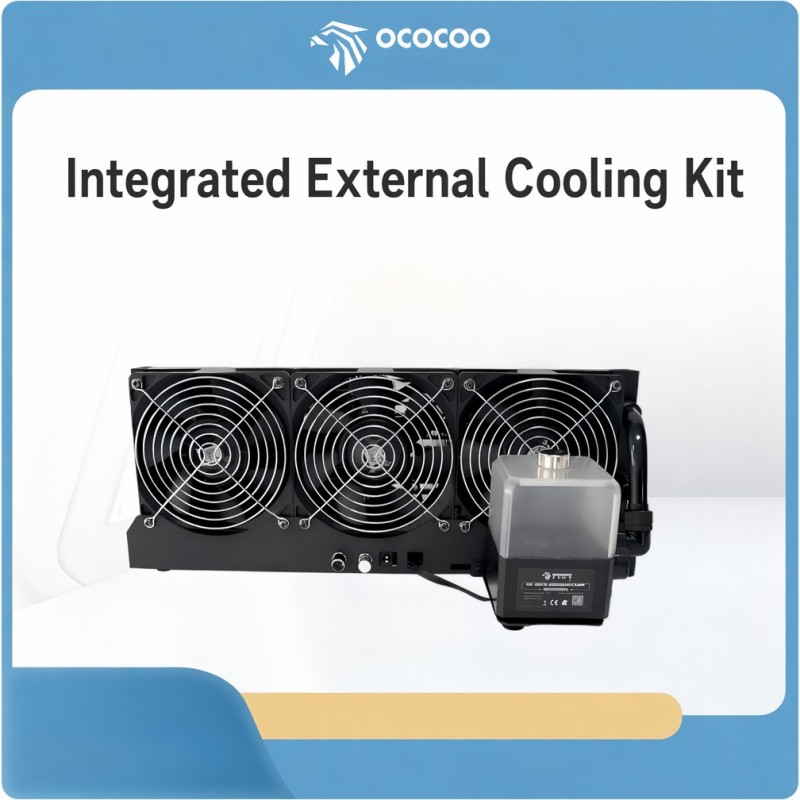 OCOCOO External  Water Cooling - đánh giá và giá External Radiator Water Cooling Kit