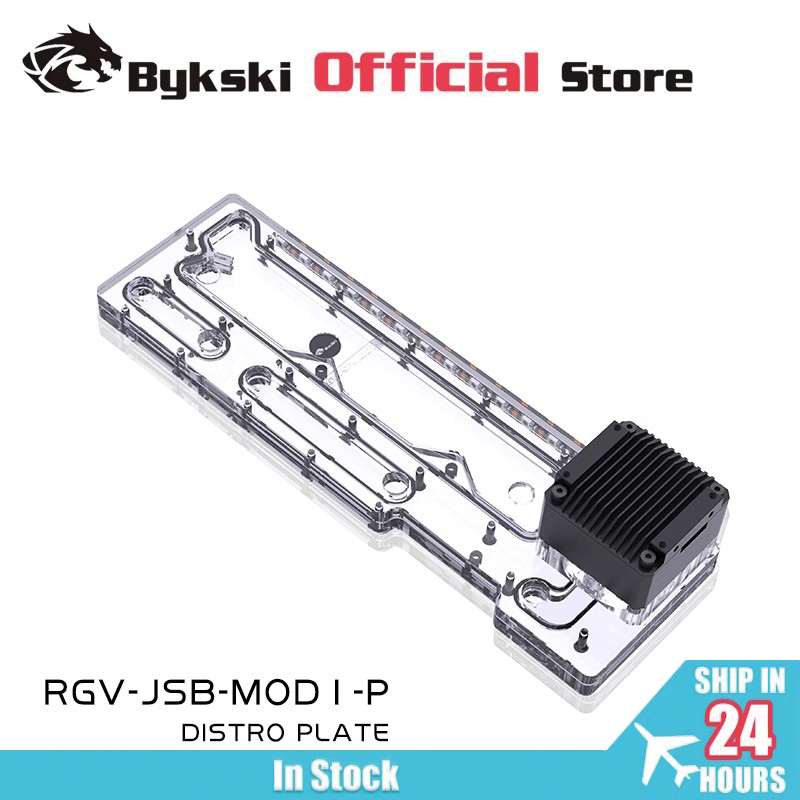 BYKSKI Acrylic Board Water Cha - đánh giá và giá Distro Plate Ddc Pump Combo